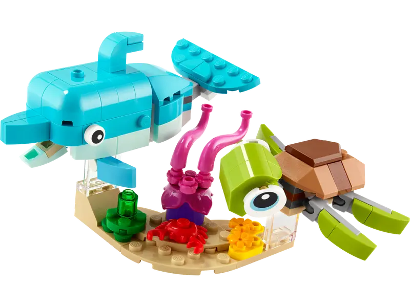Lego, Set, Sealed, Creator 3-in-1, Dolphin and Turtle 31128