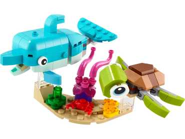 Lego, Set, Sealed, Creator 3-in-1, Dolphin and Turtle 31128