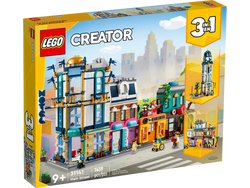 Lego, Set, Creator, 3 in 1, Main Street, 31147