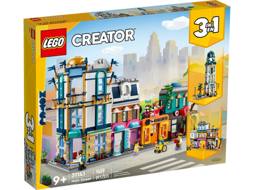 Lego, Set, Creator, 3 in 1, Main Street, 31147