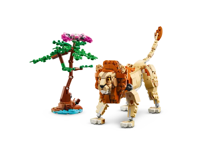 Lego, Set, Sealed, Creator, 3 in 1, Wild Safari Animals, 31150