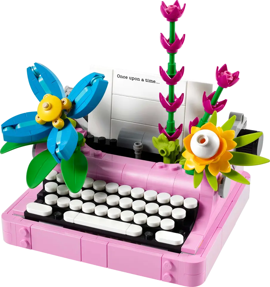 Lego, Set, Sealed, Creator 3-in1, Typewriter with Flowers, 31169