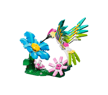 LEGO, Creator 3-in-1, Wild Animals: Colorful Hummingbird, 31384