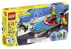 Lego, Set, Opened, SpongeBob SquarePants, Heroic Heroes of the Deep, 3815