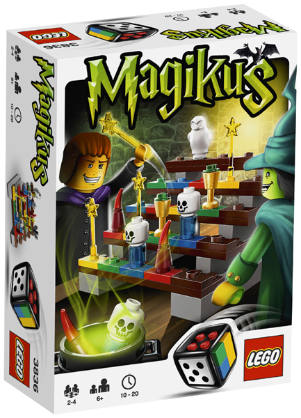 Lego, Set, Opened, Board Games, Magikus, 3836