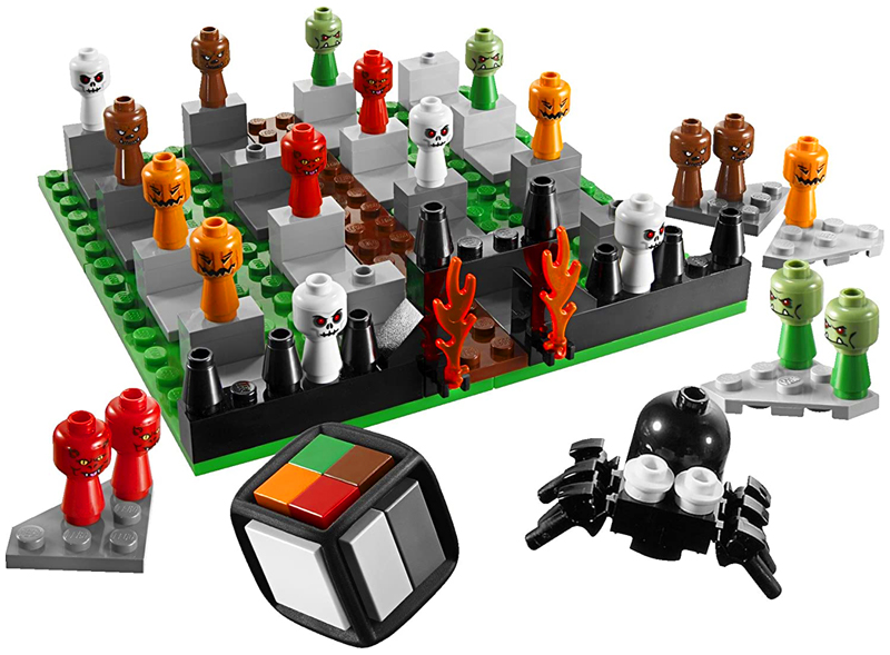 Lego, Set, Opened, Board Games, Monster 4, 3837