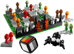 Lego, Set, Opened, Board Games, Monster 4, 3837