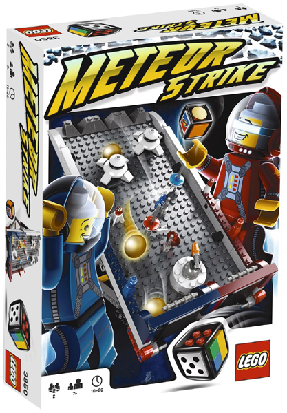 Lego, Set, Opened, Board Games, Meteor Strike, 3850