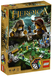 Lego, Set, Opened, Board Games, Heroica Waldurk, 3858
