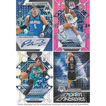 2022-23 Panini Mosaic NBA Basketball Trading Cards Mega Box