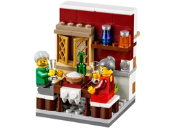 Lego, Set, Opened, Holiday, Thanksgiving Feast, 40123