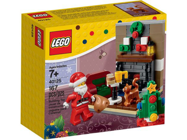 Lego, Set, Opened, Holiday, Santa's Visit, 40125