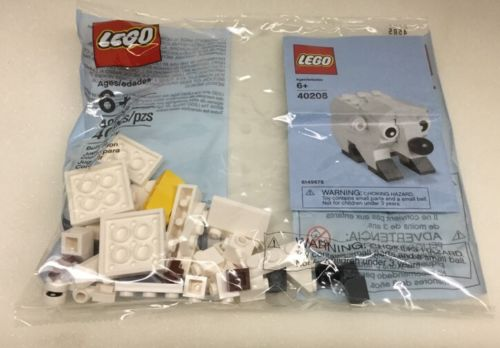 LEGO, Set, Sealed, Monthly Mini Model Build Set - 2016 01 January, Polar Bear polybag, 40208