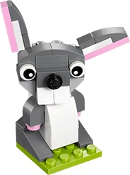 LEGO, Set, Sealed, Monthly Mini Model Build Set - 2016 03 March, Easter Bunny polybag, 40210