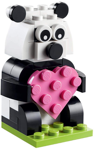 Lego, Set, Sealed, Monthly Mini Model Build Set - 2020 02 February, Valentine Panda polybag, 40396