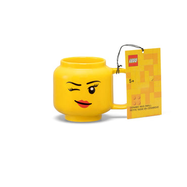 LEGO Ceramic Mug Female Small Winking