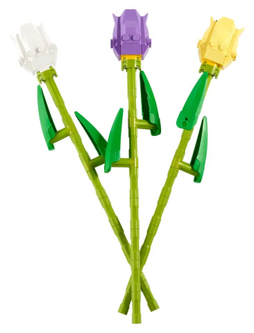Lego, Set, Opened, Flowers, Tulips, 40461