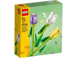 Lego, Set, Opened, Flowers, Tulips, 40461