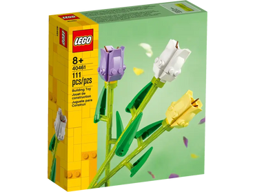 Lego, Set, Opened, Flowers, Tulips, 40461