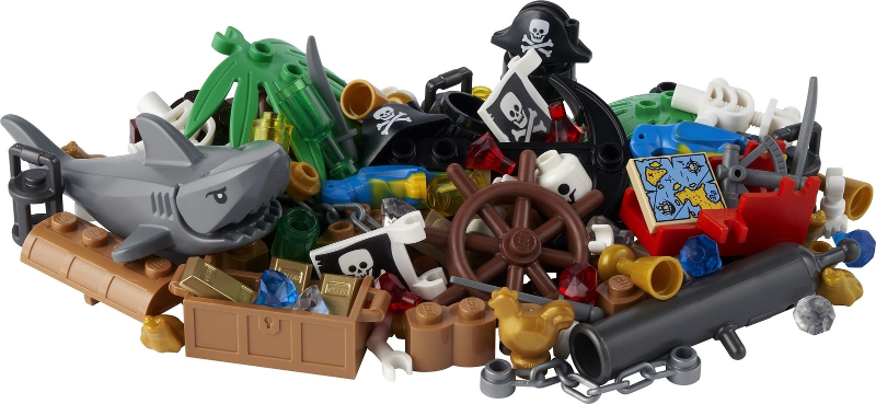 Lego, Set, Sealed, Pirates and Treasure VIP Add On Pack polybag, 40515