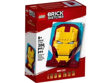 Lego, Set, Sealed, Brick Sketches, Iron Man, 40535