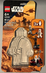 Lego, Set, Sealed, Star Wars,  Clone Trooper Command Station blister pack, 40558