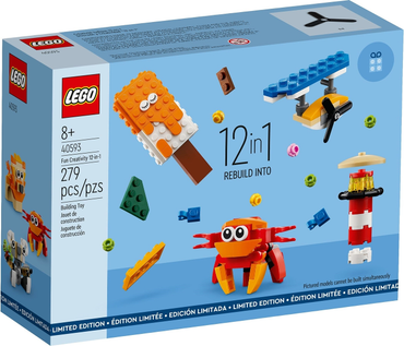 Lego, sealed, Promotional, Fun Creativity 12-in-1, 40593
