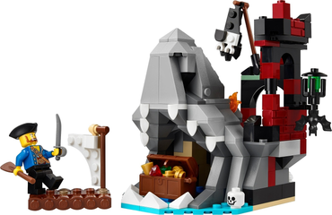 LEGO, Creator, Model, Pirates, Pirates IV, Scary Pirate Island, 40597