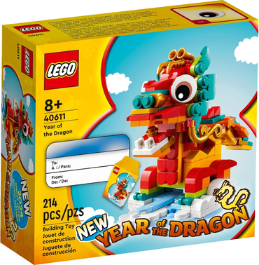 Lego, Set, Sealed, Holiday, Year of the Dragon, 40611