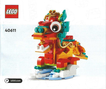 Lego, Set, Sealed, Holiday, Year of the Dragon, 40611