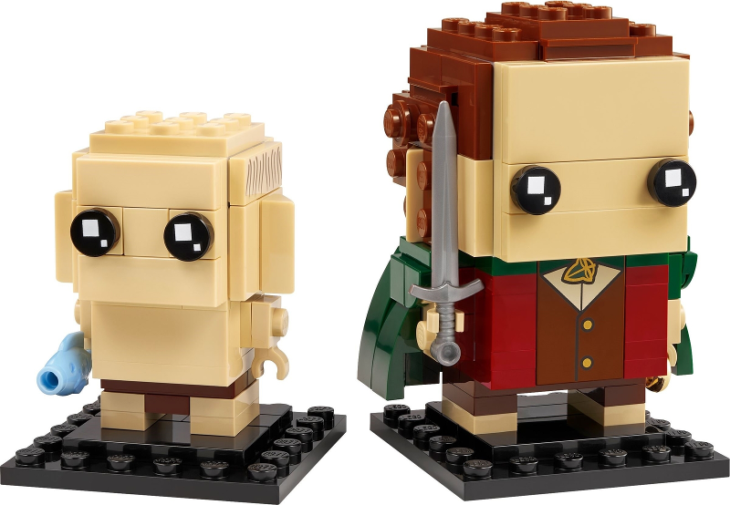 LEGO, Sealed, BrickHeadz, The Hobbit and The Lord of the Rings, Frodo & Gollum, 40630
