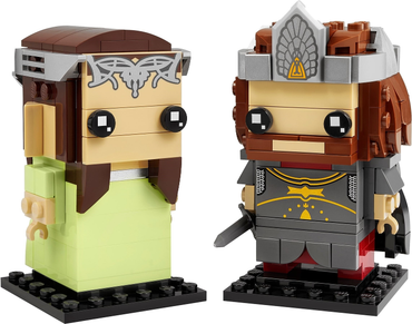 LEGO, Sealed, BrickHeadz, The Hobbit and The Lord of the Rings, Aragorn & Arwen, 40632