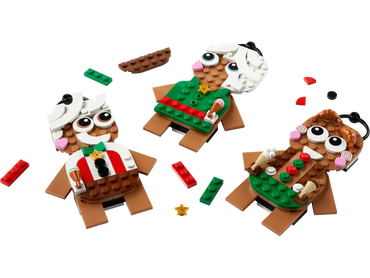 Lego, Set, Sealed, Holiday, Gingerbread Ornaments, 40642