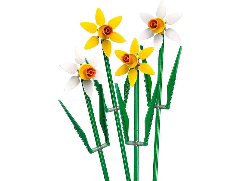 Lego, Set, Opened, Flowers, Daffodils, 40646