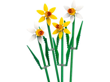 Lego, Set, Opened, Flowers, Daffodils, 40646