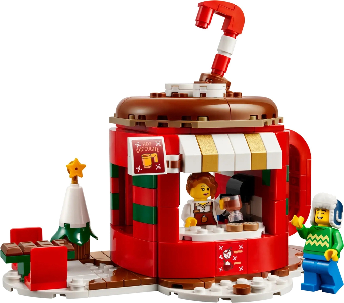 LEGO, Holiday &Event, Christmas, Hot Chocolate Stand, 40776