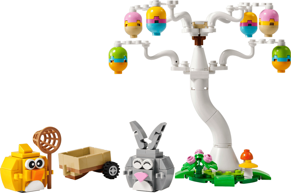 LEGO, Sealed, Holiday & Event, Easter, Easter Bunny and Chick Egg Hunt, 40808