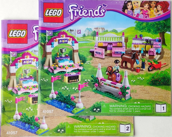Lego, Friends, USED, Heartlake Horse Show, 41057