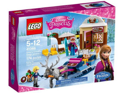 Lego, Set, Sealed, Disney, Disney Princess, Anna & Kristoff's Sleigh Adventure, 41066