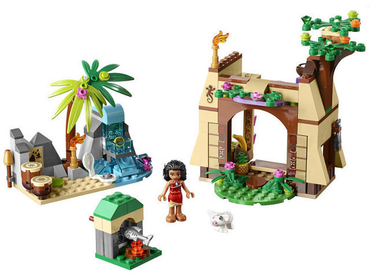 Lego, Set, Opened, Disney, Moana, Moana's Island Adventure, 41149
