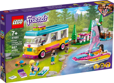 Lego, Set, Sealed, Friends, Forest Camper Van and Sailboat, 41681