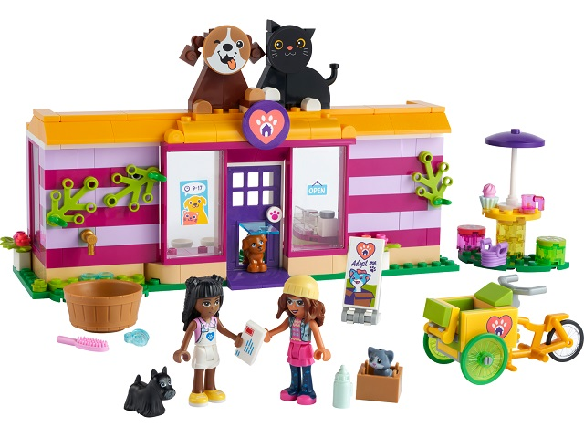 Lego, Set, Opened, Friends, Pet Adoption Café {Cafe}, 41699