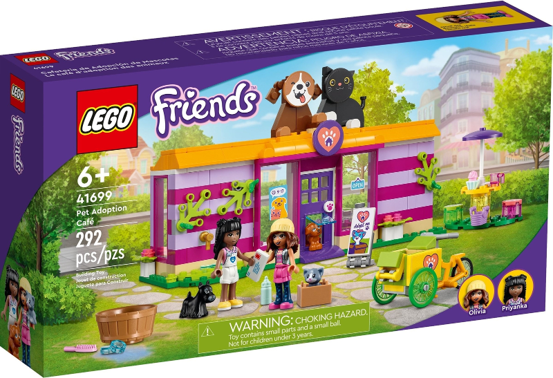 Lego, Set, Opened, Friends, Pet Adoption Café {Cafe}