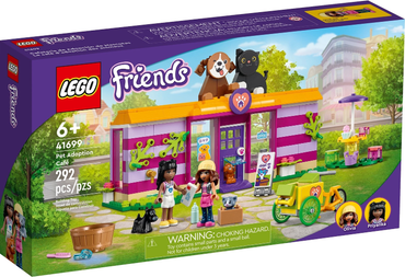 Lego, Set, Opened, Friends, Pet Adoption Café {Cafe}, 41699