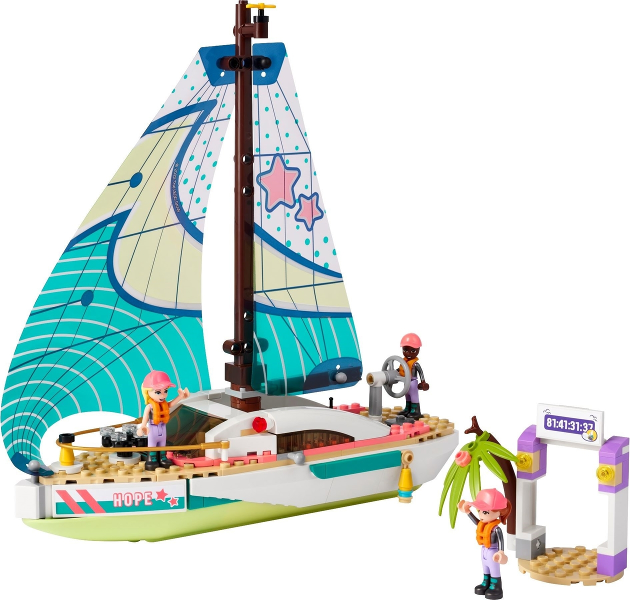 LEGO® Set, Opened, Friends, Stephanie's Sailing Adventure, 41716