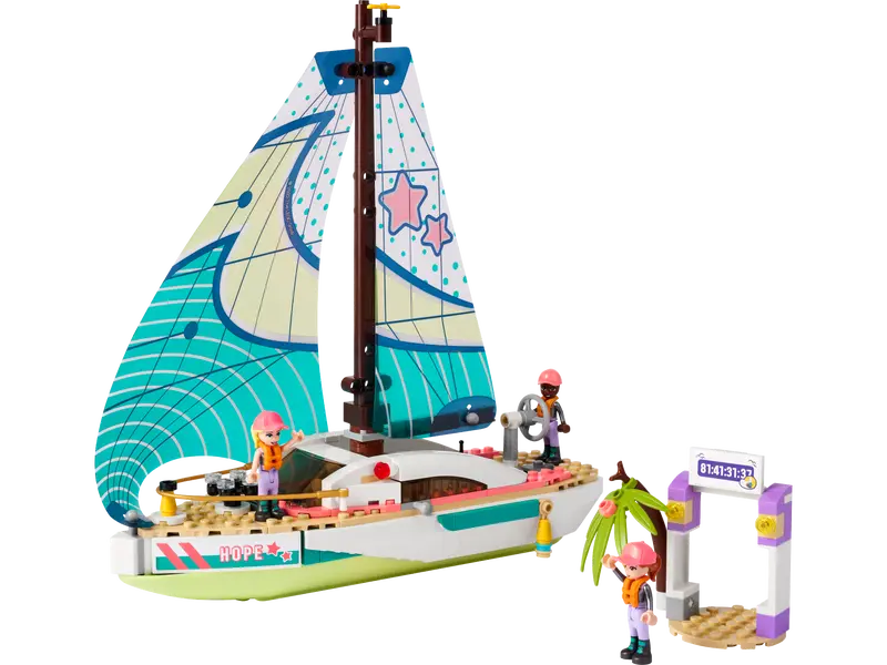 LEGO® Set, Opened, Friends, Stephanie's Sailing Adventure, 41716