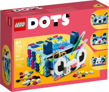 Lego, Set, Opened, Dots, Creative Animal Drawer 41805