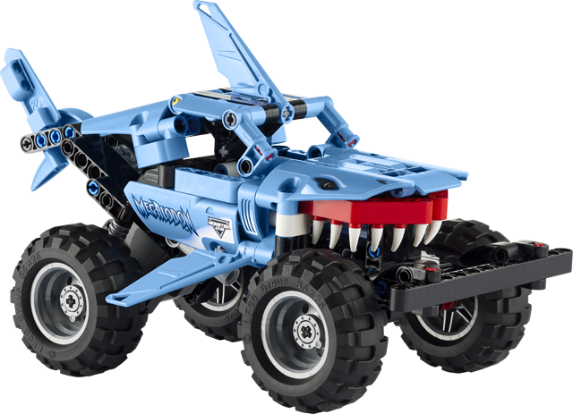 Lego, Set, Opened, Technic, Monster Jam, Megalodon, 2 in 42134