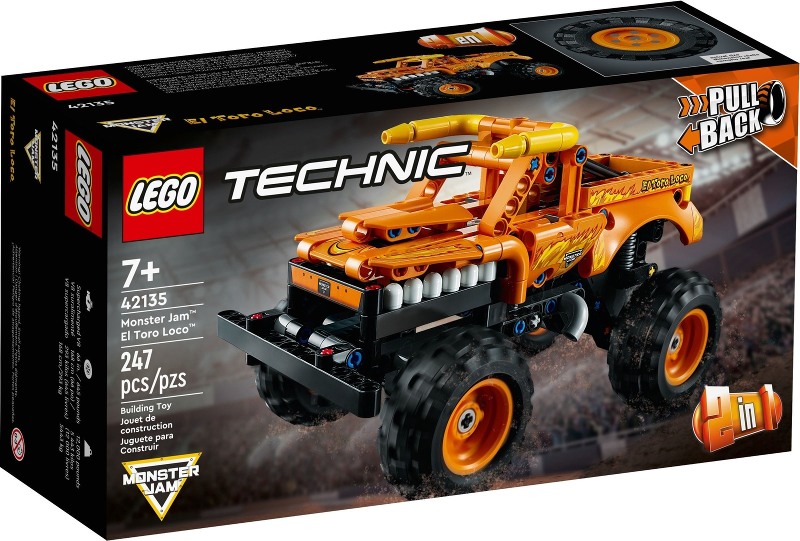 Lego, Set, Opened, Technic, Monster Jam, El Toro Loco, 42135