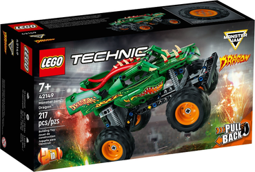 Lego, Set, Sealed Product, Technic, Monster Jam Dragon, 42129